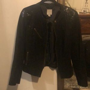 Halogen Suede jacket